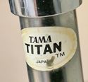 Picture of VINTAGE TAMA TITAN CYMBAL STAND WITH BOOM  MADE IN JAPAN PRE OWNED .WITH EXTRA CYMBAL HOLDER .