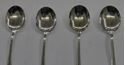 Picture of Set of 4 Sterling Silver Soup Spoons Gorham Silver 155.5 grams. pre owned. very good condition. 