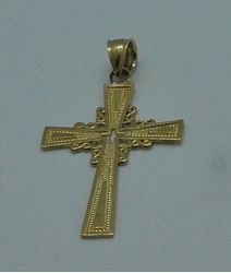 Picture of 10kt yellow gold cross 1.4 grams 853311-2
