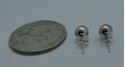 Picture of 14kt white gold studs 0.3 grams 846973-1