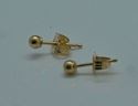 Picture of 14kt yellow gold stud earrings 0.4 grams 843351-2