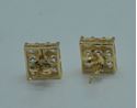 Picture of 14kt yellow gold earrings with czs 1.6 grams 847427-2