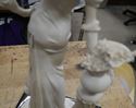 Picture of Original Florence Giuseppe Armani Figurine Limited Edition  Lady w flowers 17" . mint condition. antique